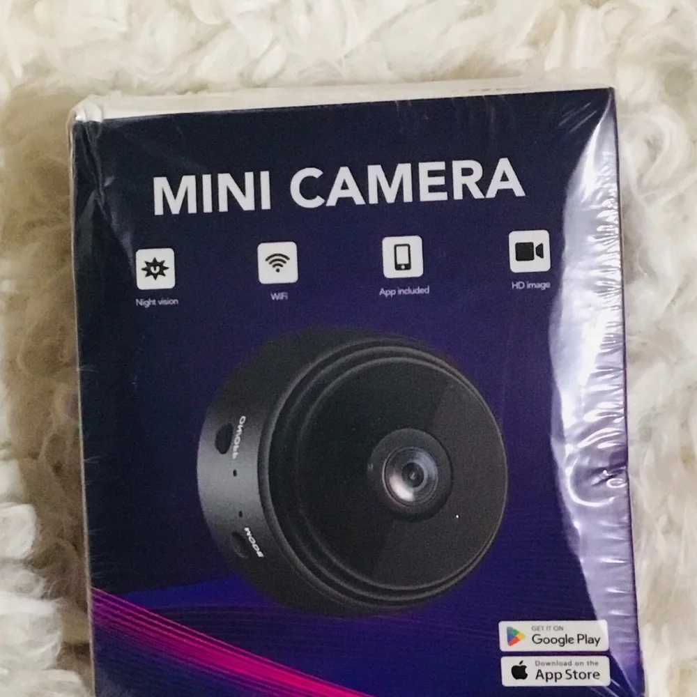 Mini Camera with Night Vision and WiFi